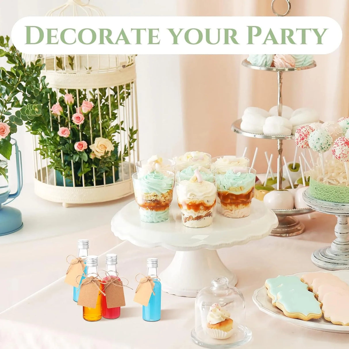 |イベント・ノベルティ用品 | クリアミニボトルセット | 50ml