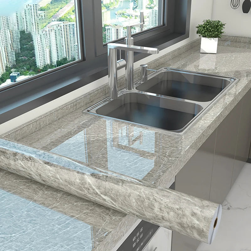 DIY用 天然石タイル風 ステッカー 40c幅 1M/3M/5M 防水性・消臭性