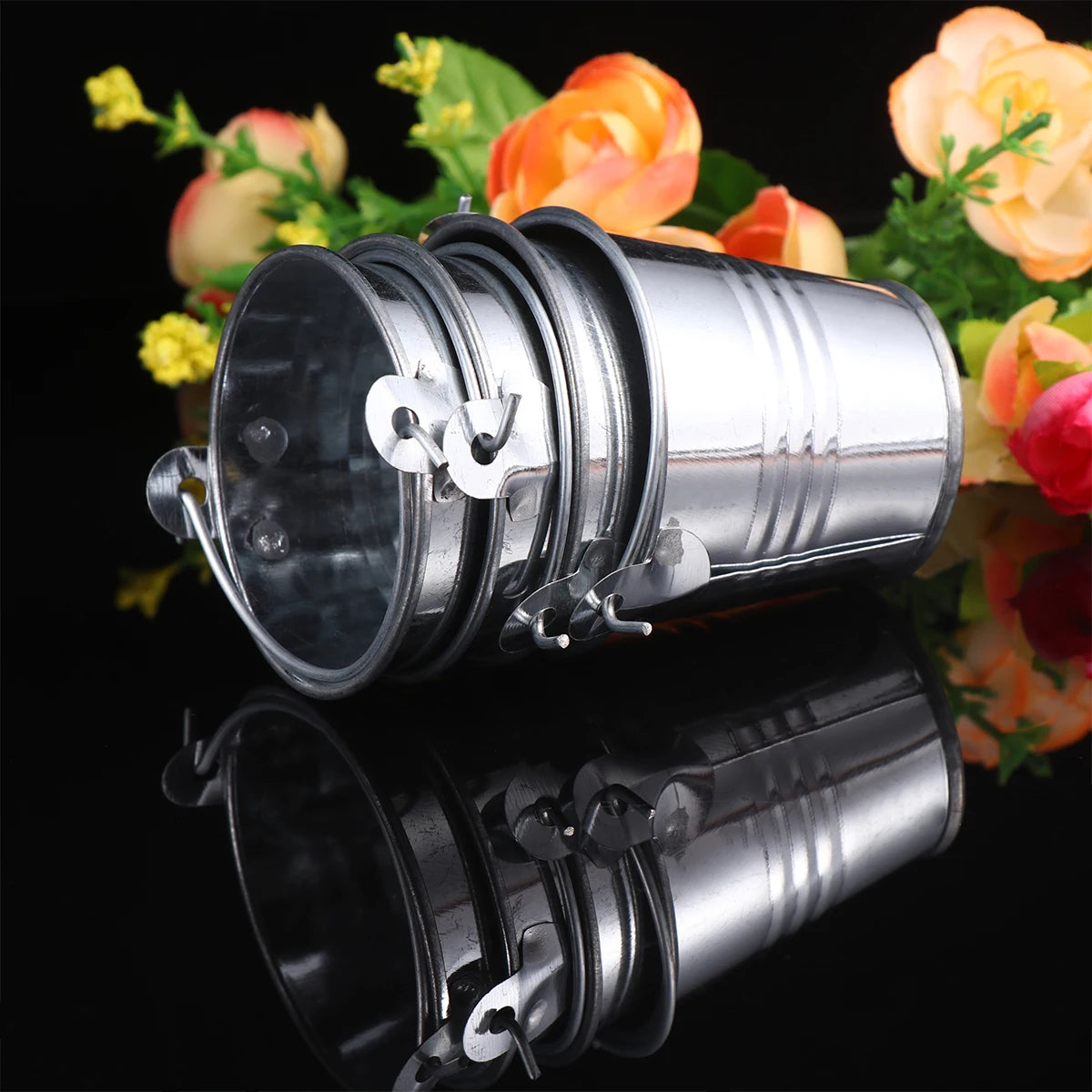 バケツ・バケツ・金属製・ブリキ製