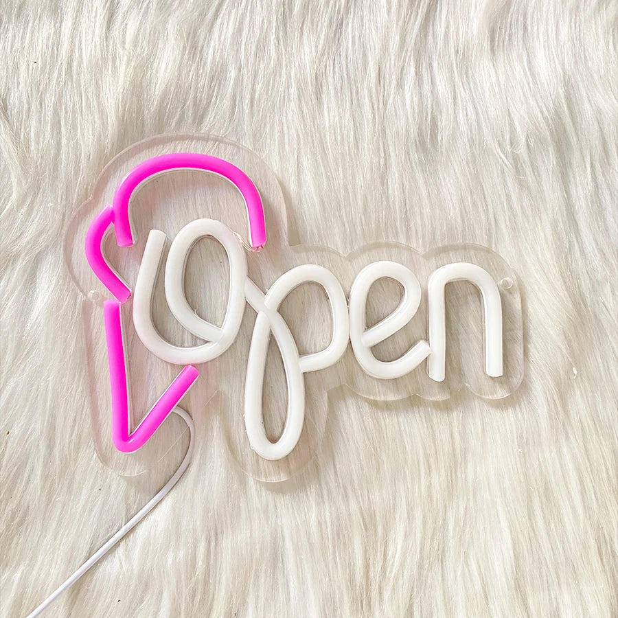 アイスクリーム LEDネオンサイン(ネオン看板)