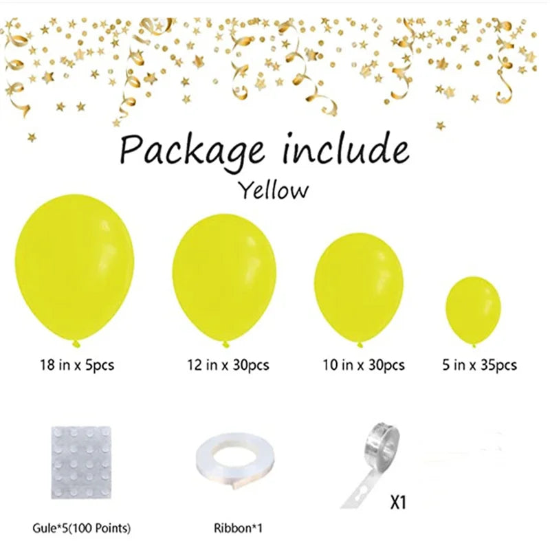 103個 ラテックスバルーンセット パーティー用