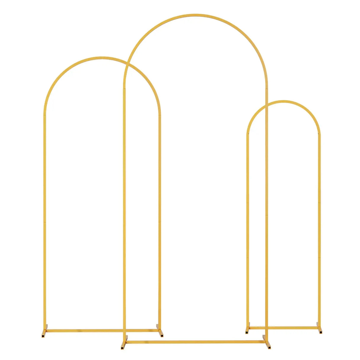 イベント・パーティー装飾 メタル製デコレーションフレーム 3サイズセット アーチ型