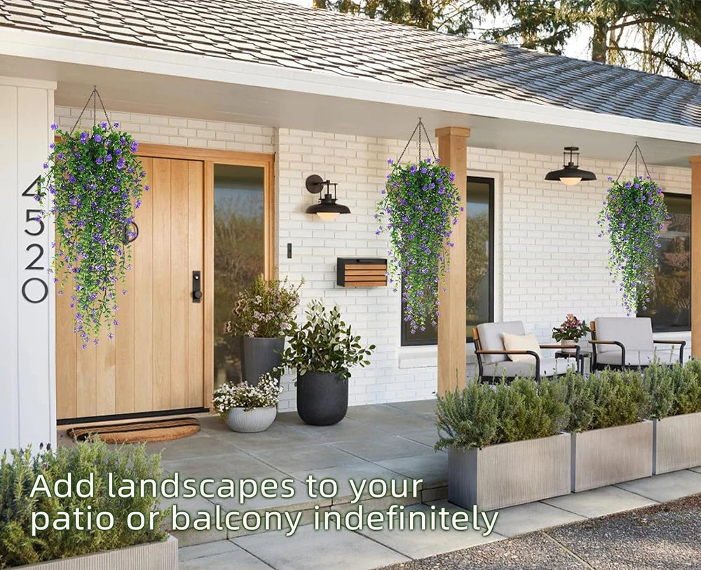 パーティー・ガーデン装飾|造花ハンギングフラワー(76c)(80CM )