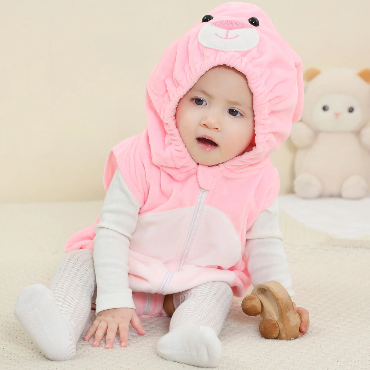 イベント・ハロウィングッズ|アニマル・ユニコーンベビーロンパース(0〜24ヶ月)着ぐるみ風