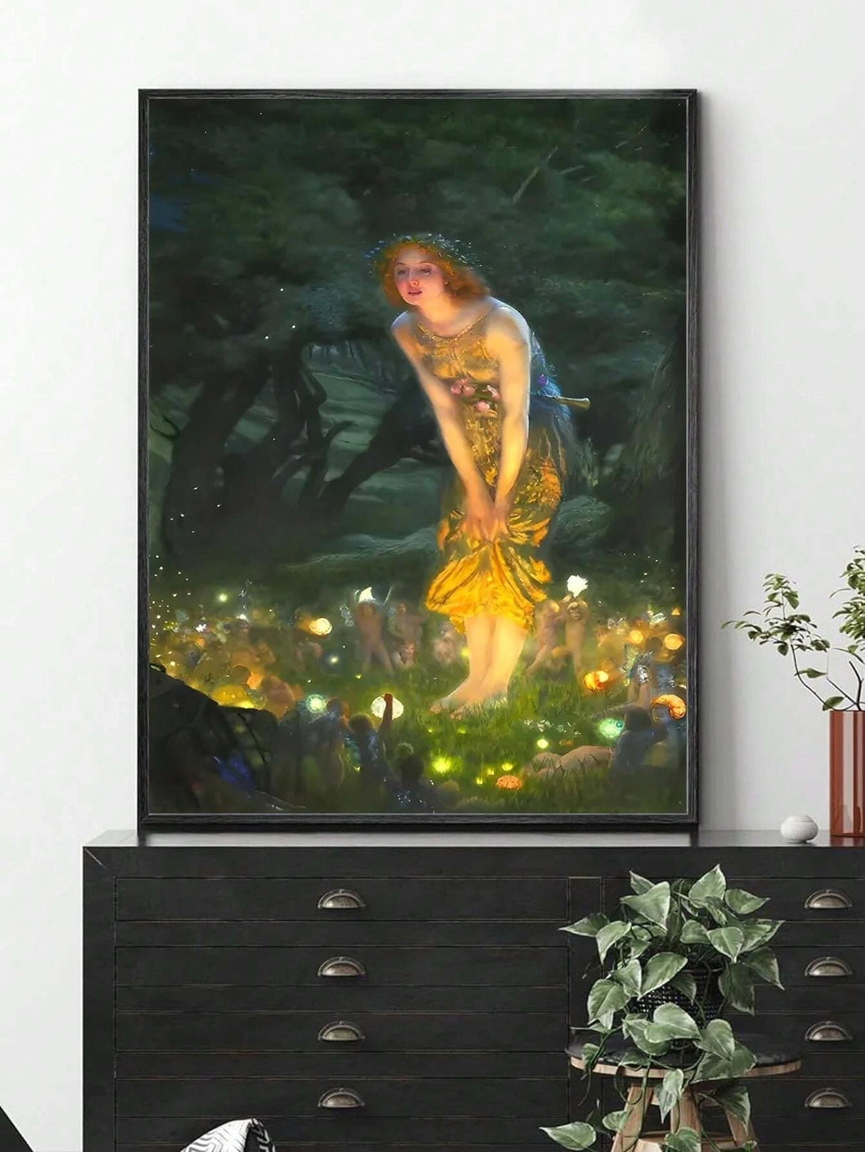 イベント・ハロウィングッズ|レトロキュートなゴーストと猫のアートポスター