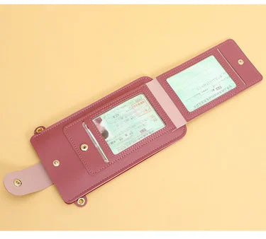 |イベント・ノベルティ用品 | タッチスクリーン対応スマホショルダーバッグ | W11×H20×D2㎝