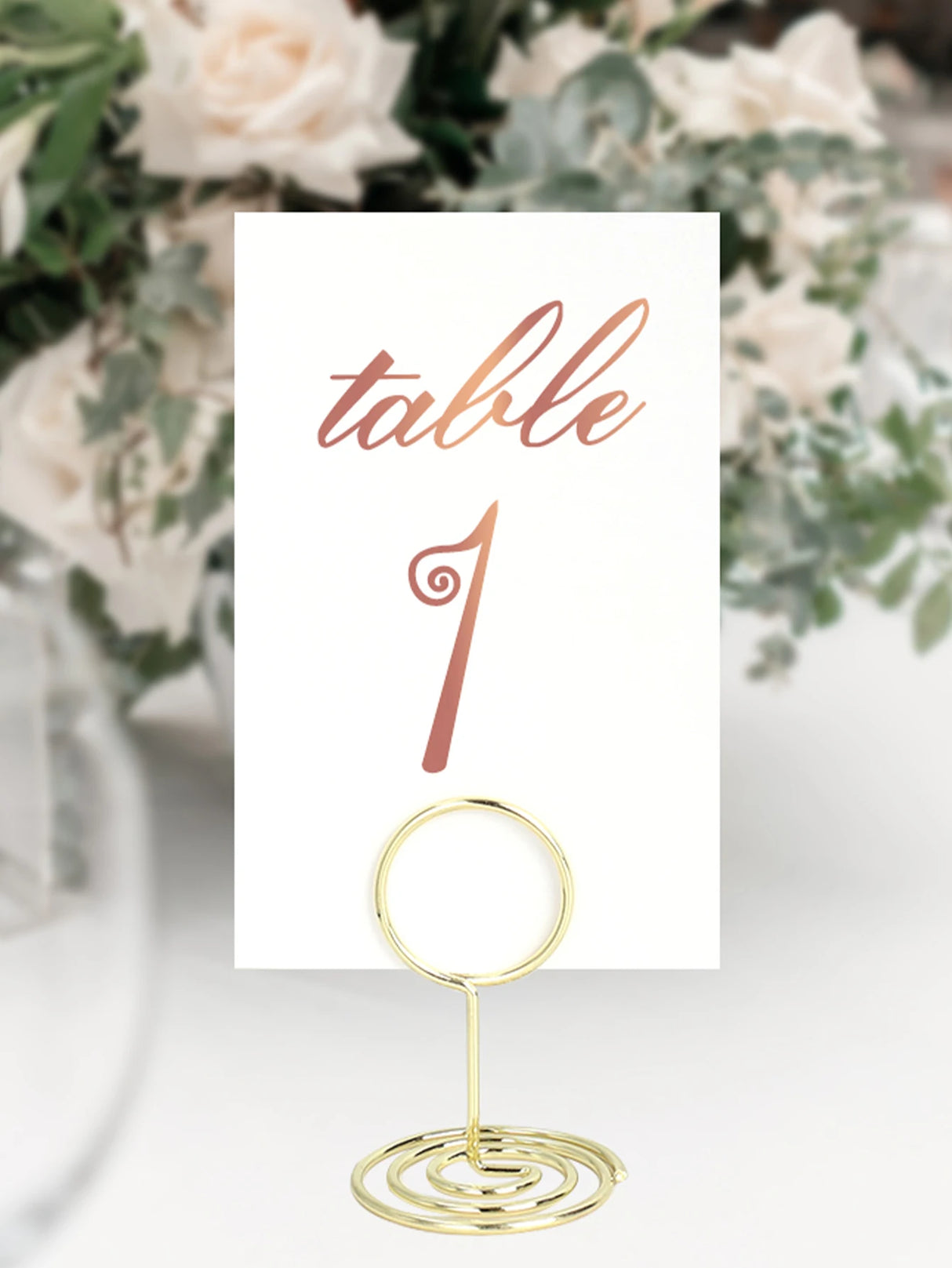 イベント・結婚式装飾|ハート型金属製プレースカードホルダー20個