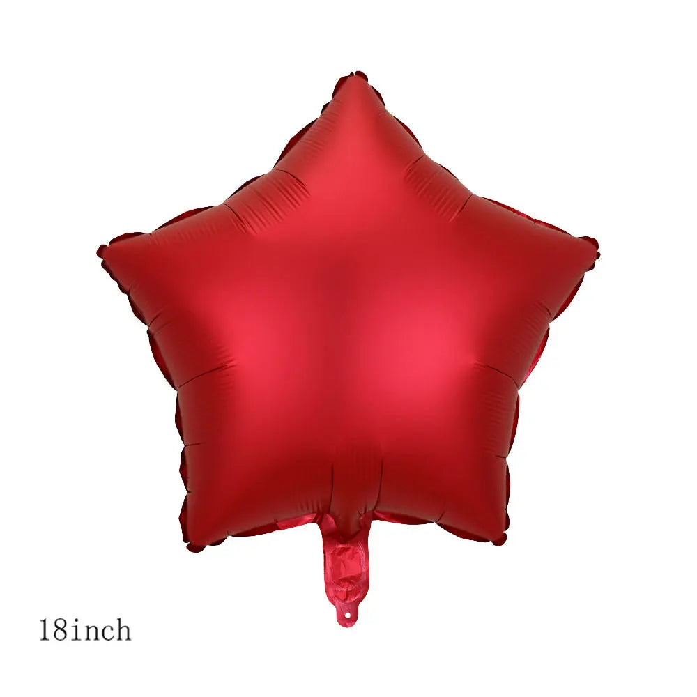 ゴールドスターホイルバルーン 18インチ