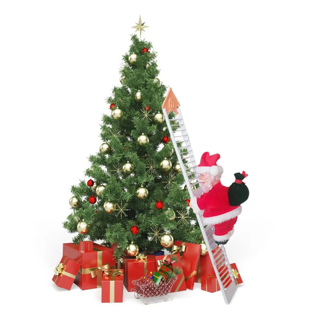 イベント・クリスマス装飾|ユニークグッズ!電動クライミングサンタクロース