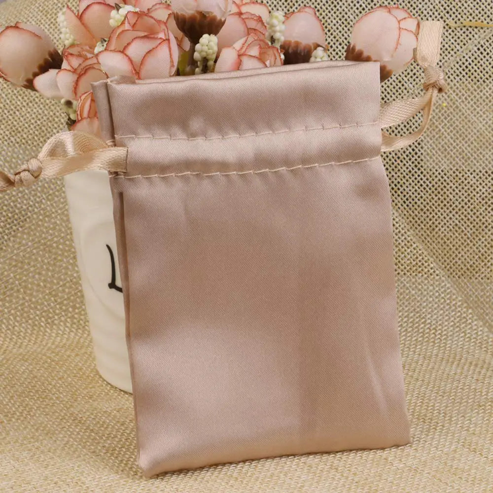 |イベント・ノベルティ用品 | 高級サテン巾着バッグセット | 小サイズ/中サイズ