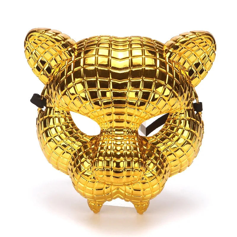 イベント・ハロウィングッズ|動物マスク タイガー&ライオン コスチューム(大人用)