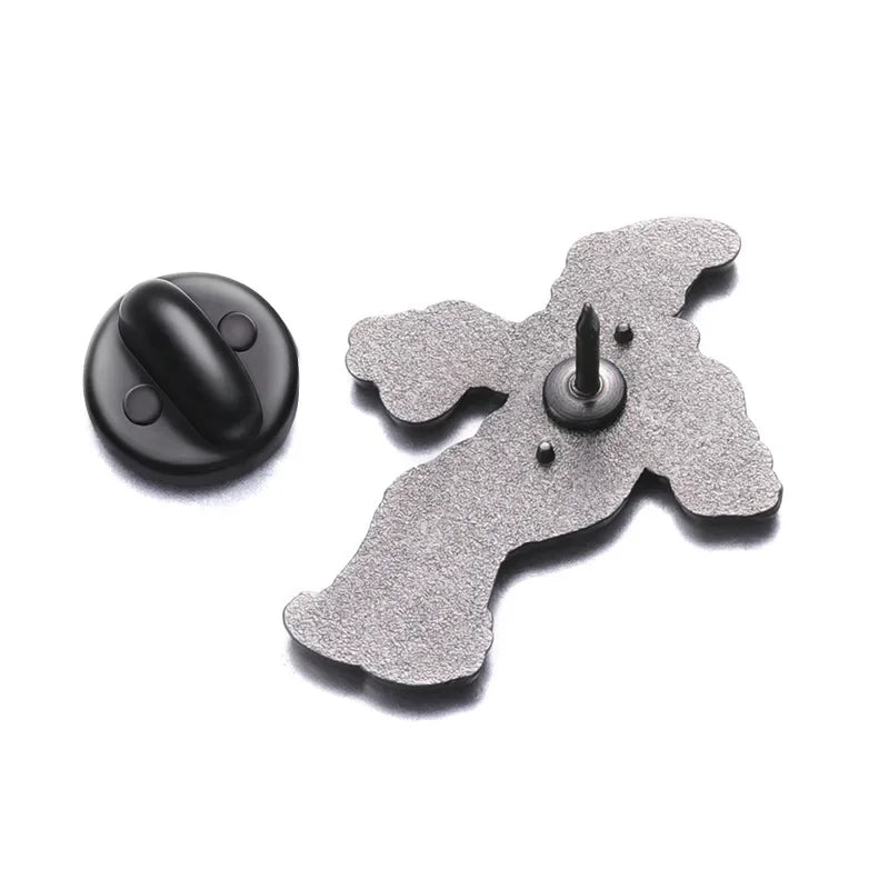 イベント・ハロウィングッズ|クリエイティブピエロブローチ エナメルピン