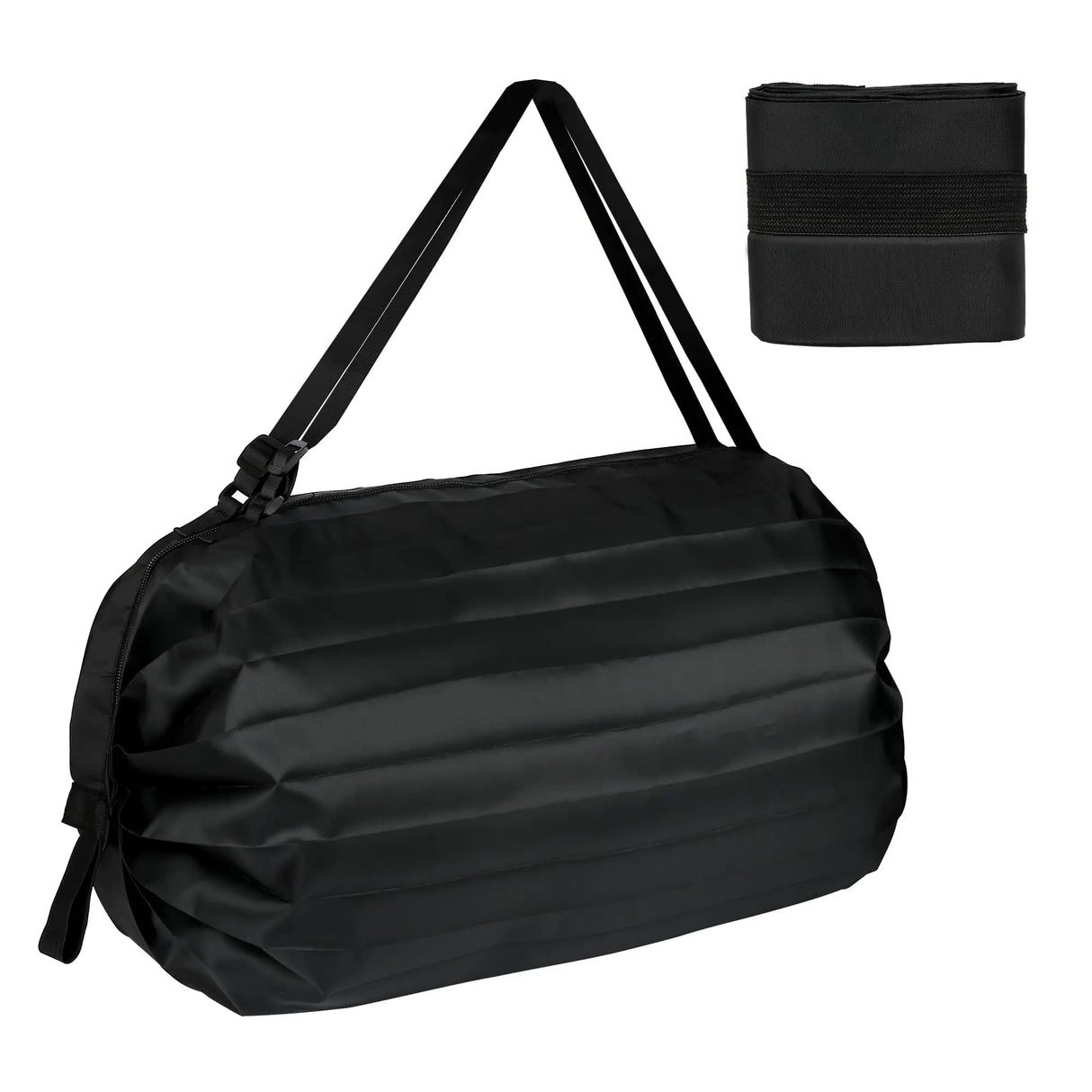 |ノベルティ用品 | 防水・耐久性 ナイロン製 折りたたみバッグ | 40×40c