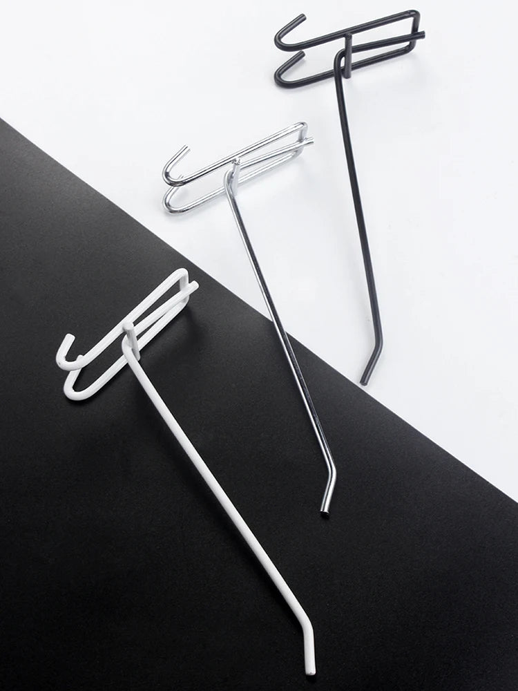 メッシュ棚用アイアンフック 10/20/30/50個セット