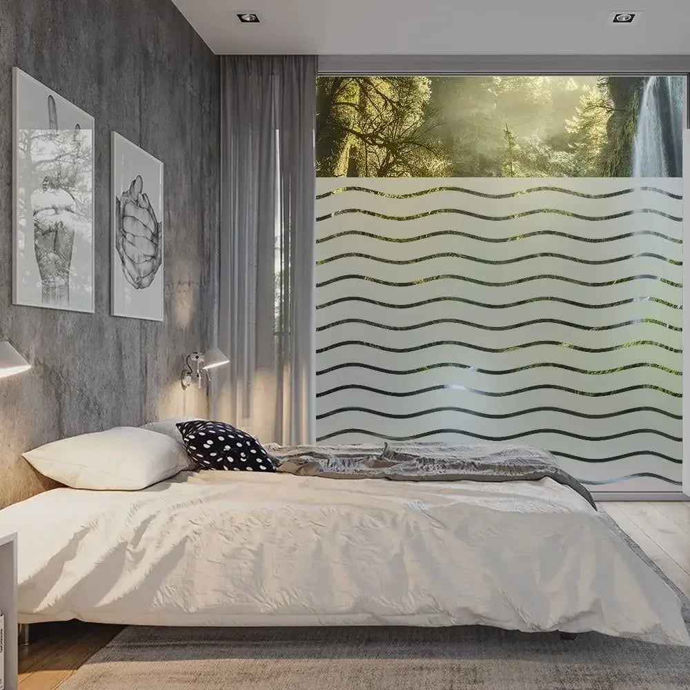 ウィンドウフィルム(プライバシー保護・UVカット・非接着式)