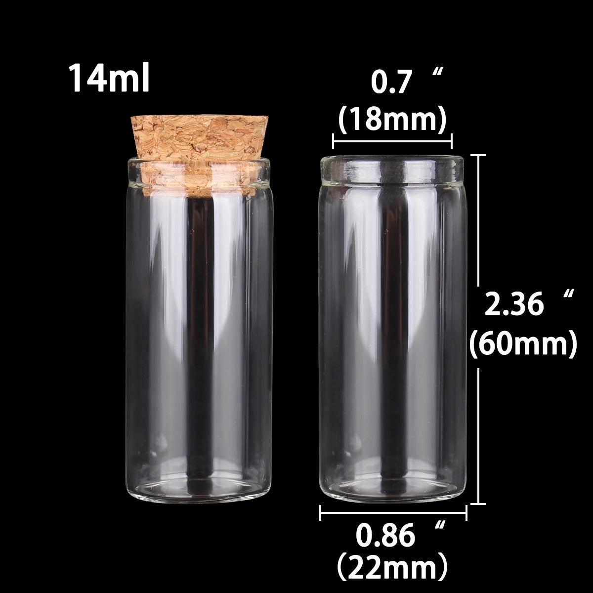 |イベント・ノベルティ用品 | コルク栓付きガラス試験管10個セット