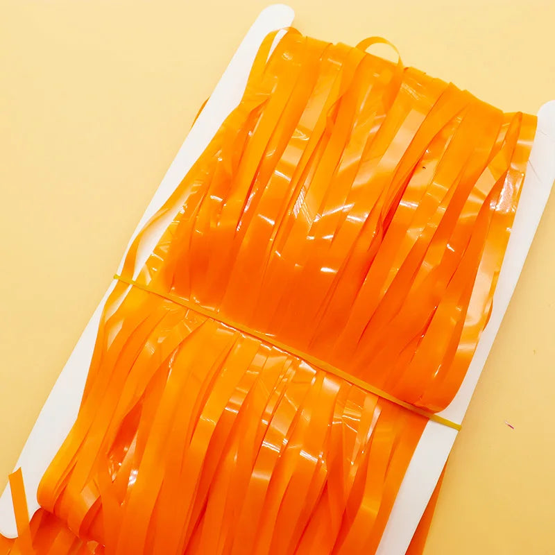 パーティー・インテリア用装飾 オーロラカラー・レインボーカラーカーテン 2色展開