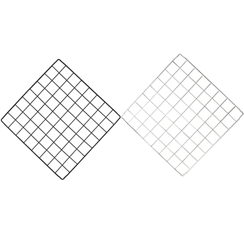 【収納・DIY】多機能アイアンメッシュ