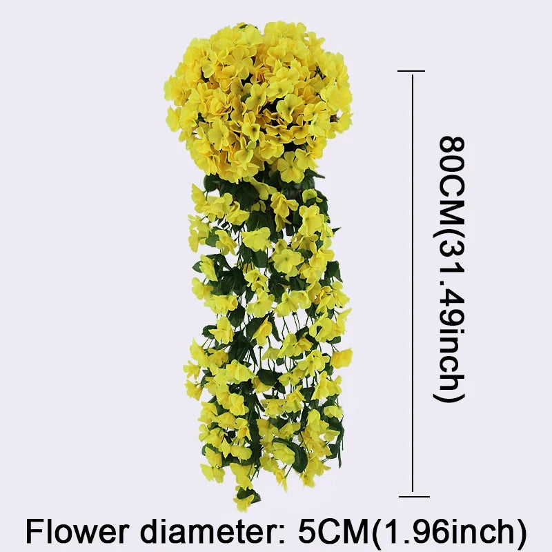 人工バイオレット 吊り下げフェイクフラワー
