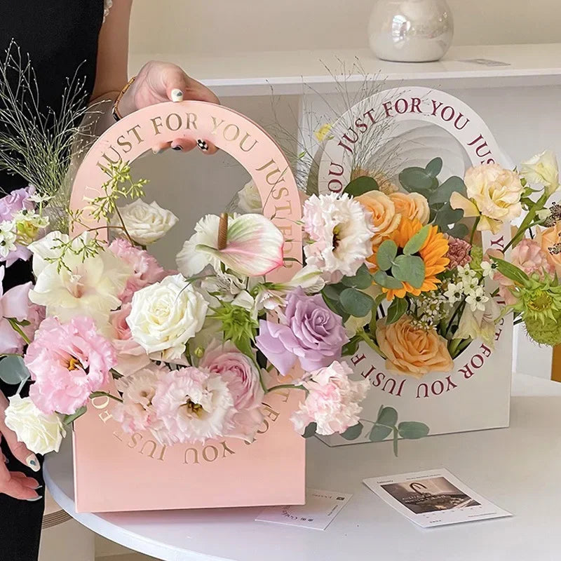 多目的折りたたみ式フラワーバスケット