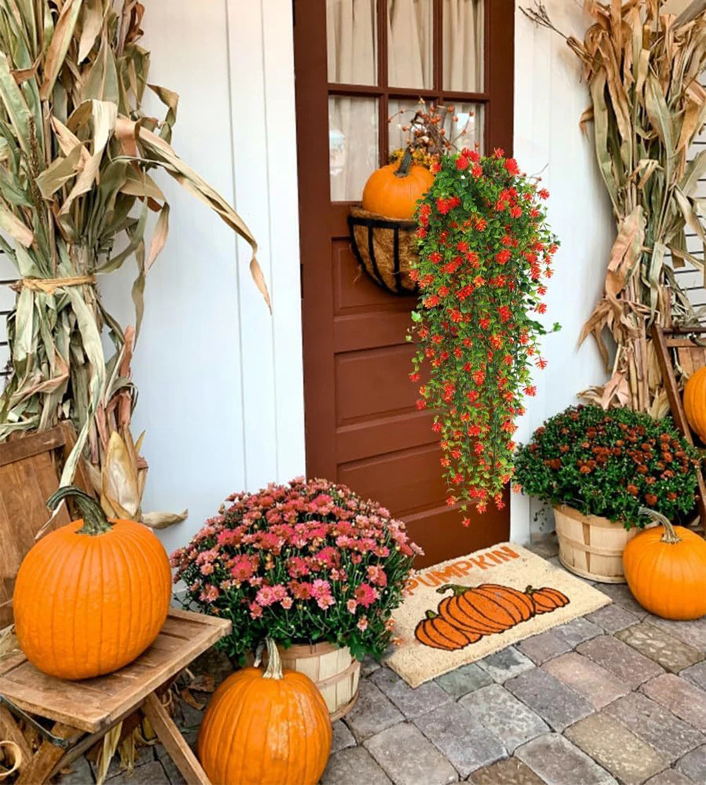 パーティー・ガーデン装飾|造花ハンギングフラワー(76c)(80CM )