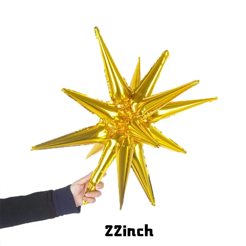 バルーン装飾 キラキラ型バルーン 2個/5個/10個 パーティー演出