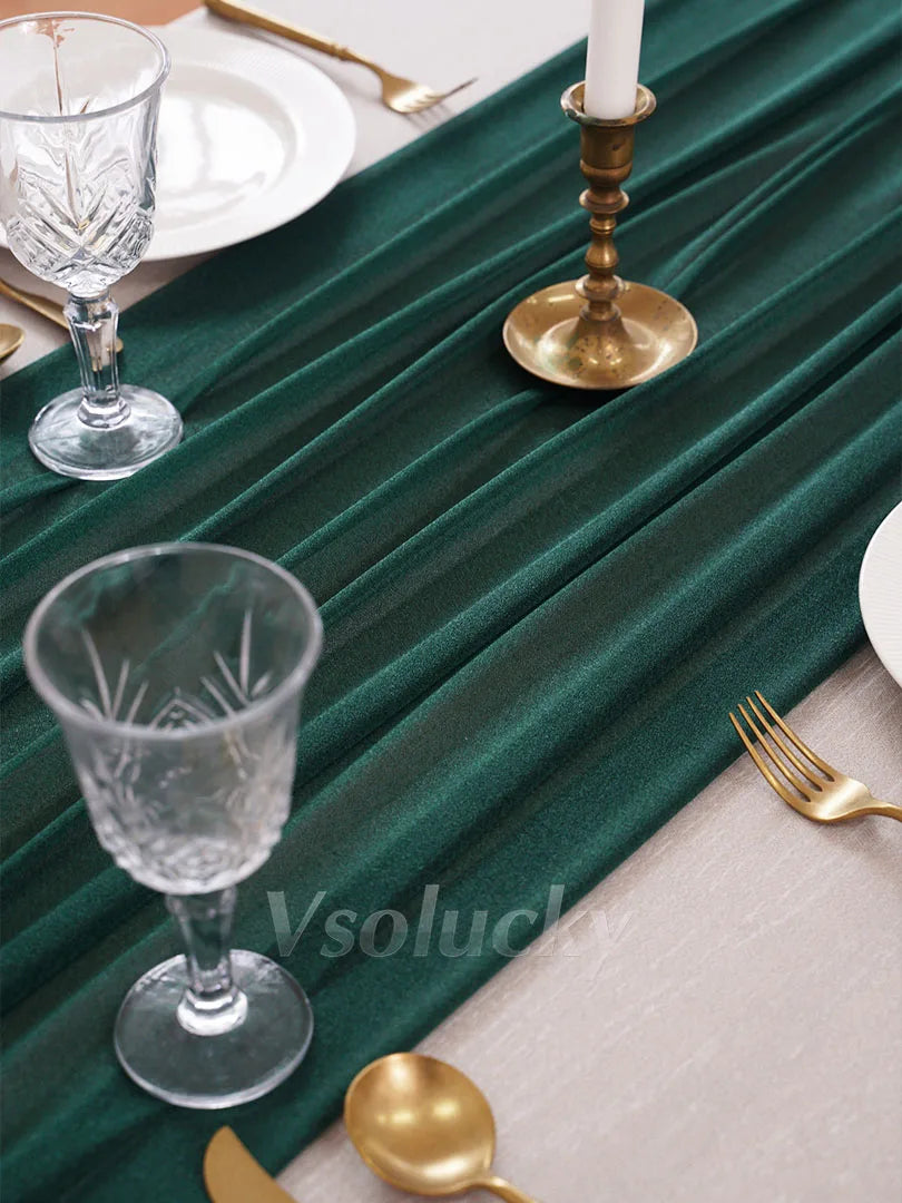 イベント・パーティ装飾 | エレガントなテーブルランナー