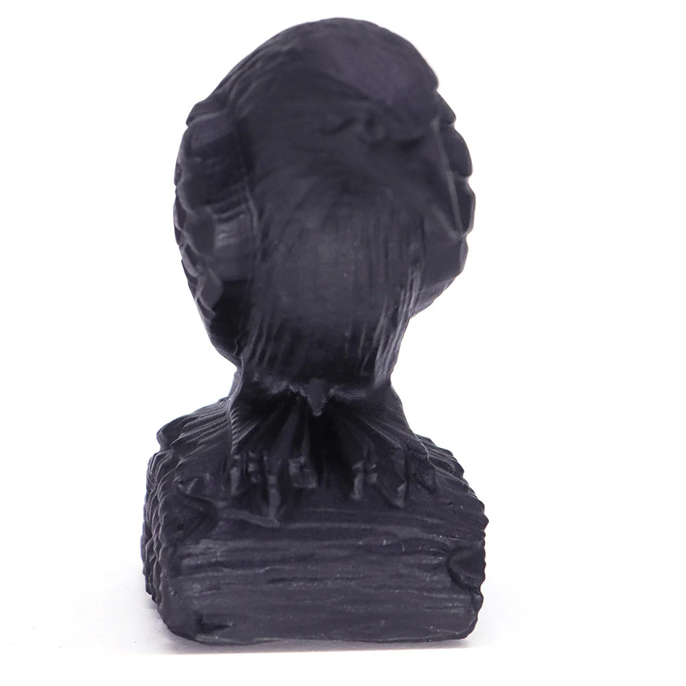 イベント・ハロウィングッズ|天然黒曜石カラス像 クリスタルヒーリング