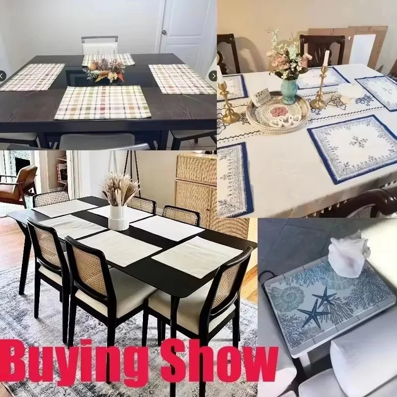 クリスマスランチョンマット|テーマ プレースマット 4枚セット