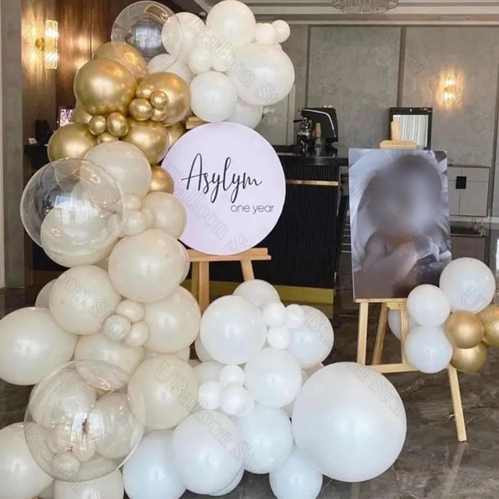 イベント・バルーン装飾 | メタリック&アースカラーバルーンセット | 40個