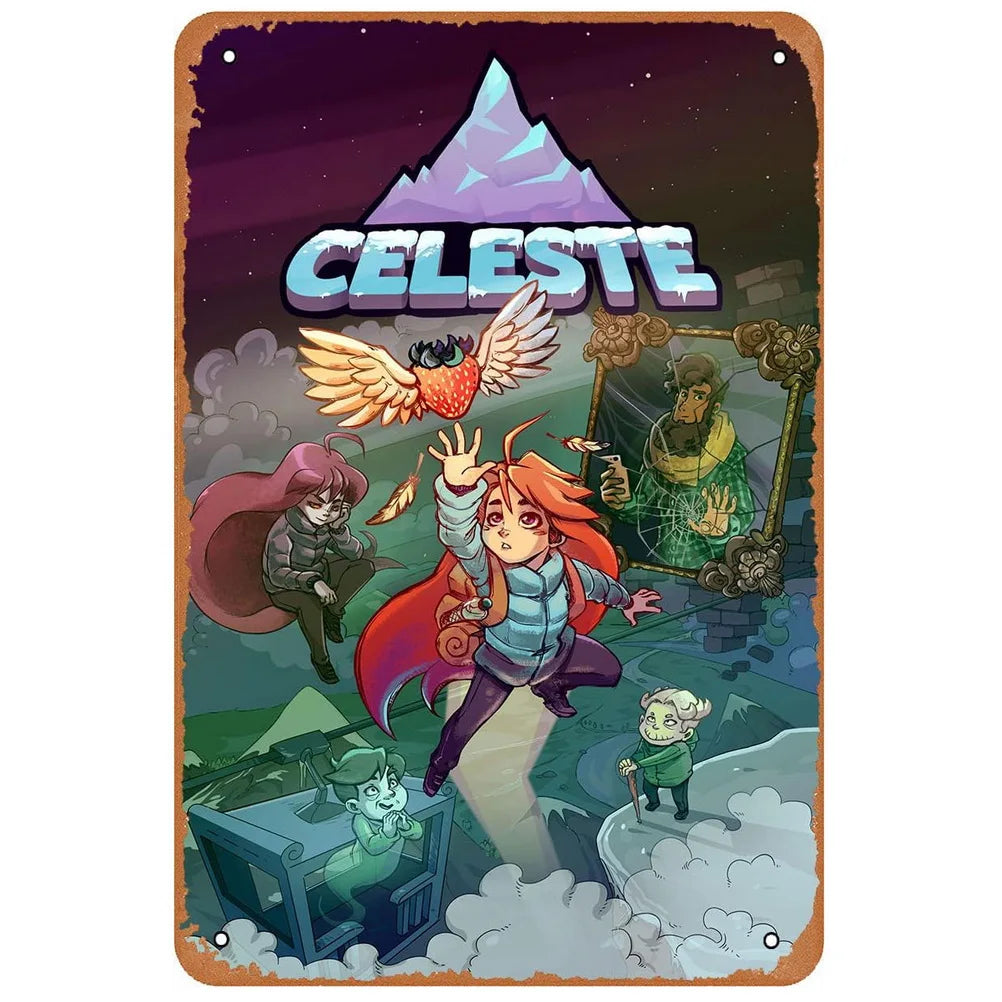 ヴィンテージ映画ブリキ看板 A