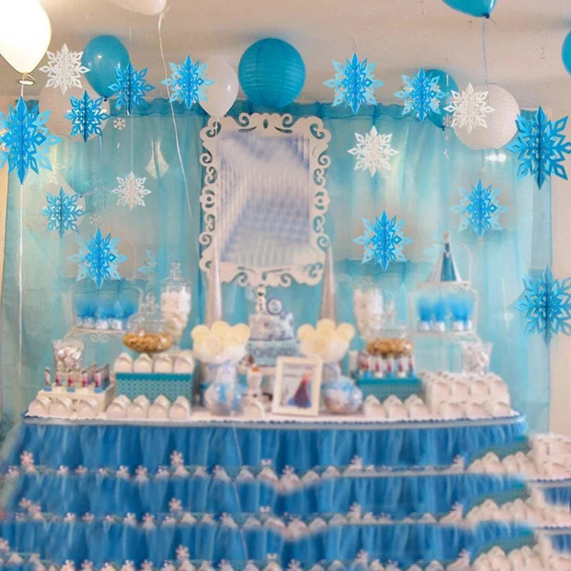 イベント・クリスマス装飾|スノーフレーク オーナメントセット