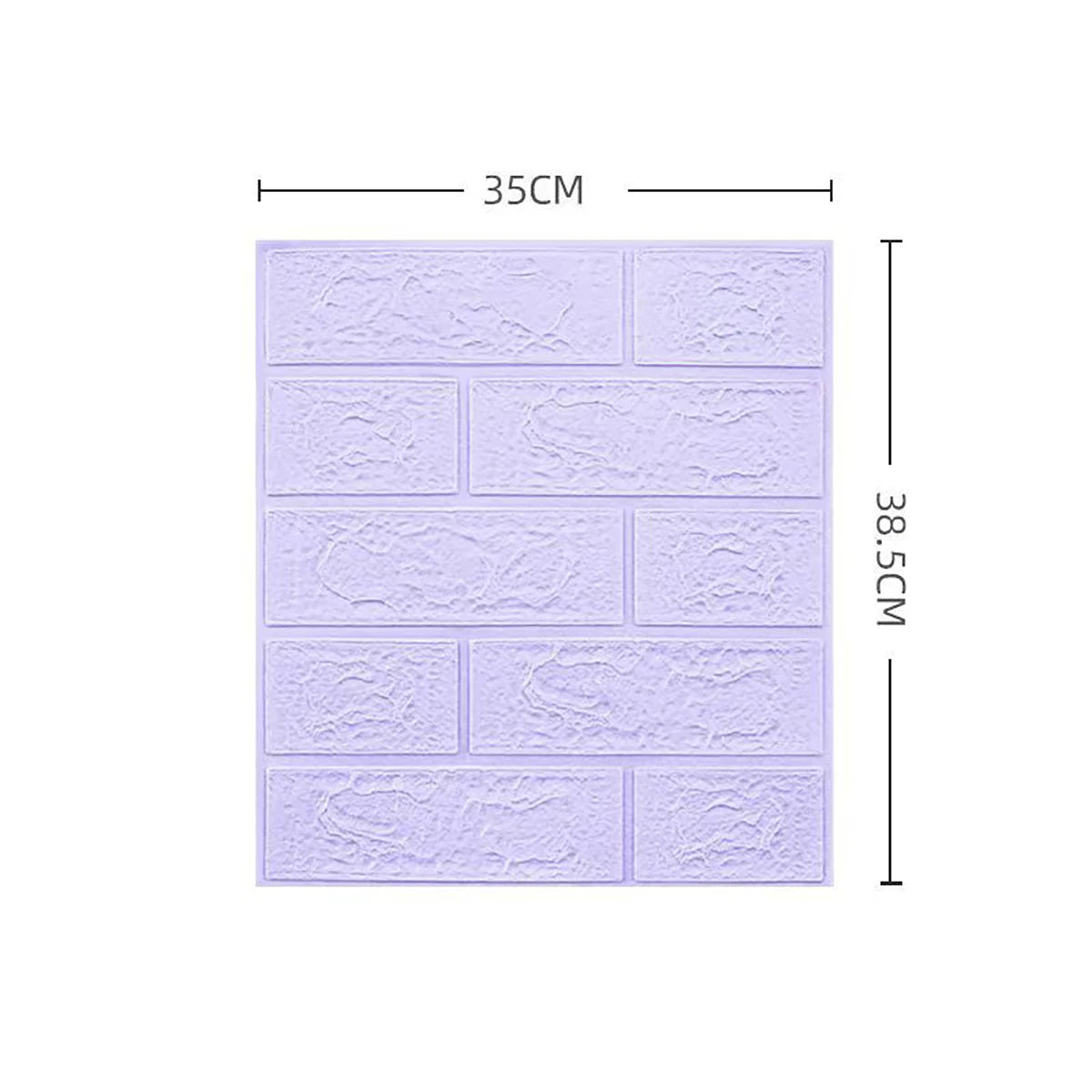 DIY用 レンガ風ステッカー 35x38.5cm 5pcs/15pcs/30pcs 大容量セット