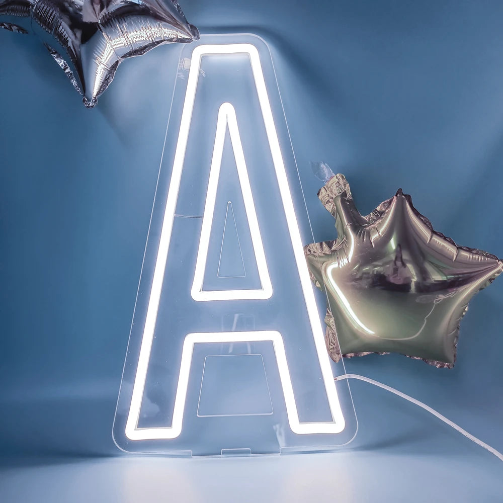 アルファベット型LEDライト USB電源タイプ