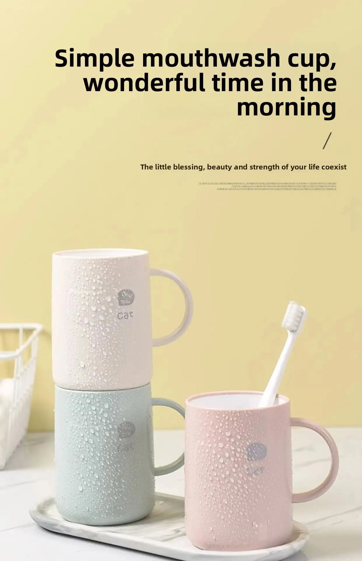 |イベント・ノベルティ用品 |うがい用プラスチック製カップ | 400ml