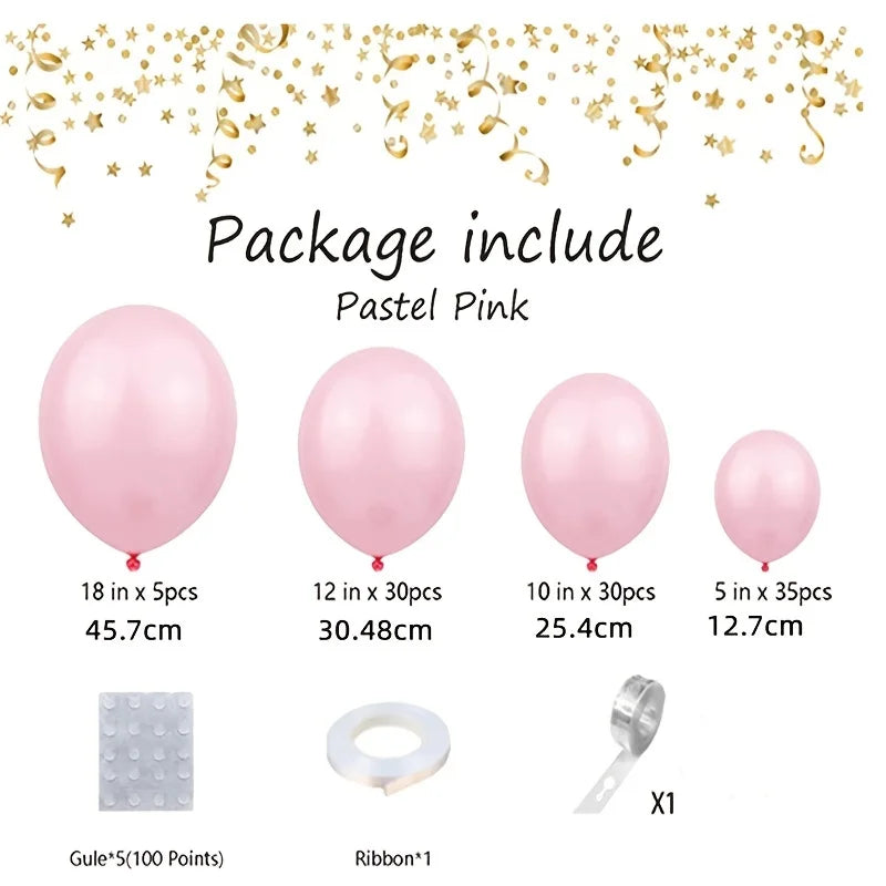 103個 ラテックスバルーンセット パーティー用