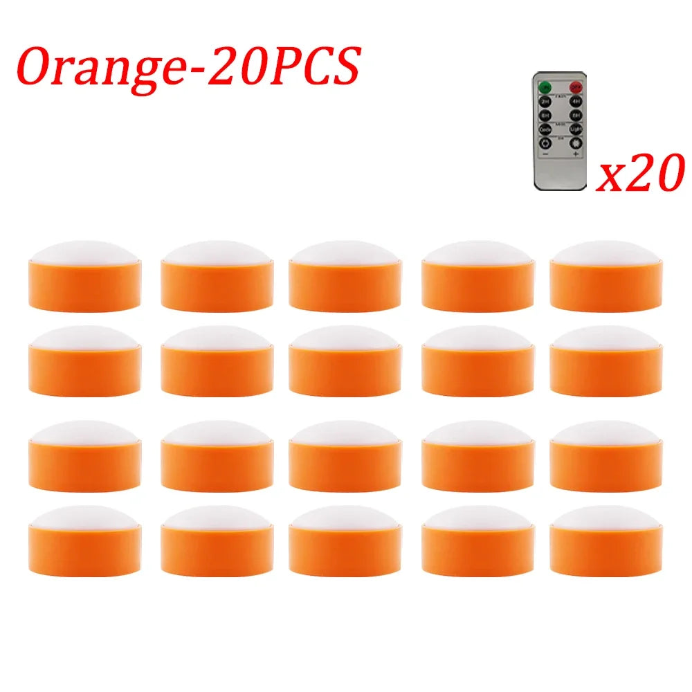 イベント・ハロウィングッズ|LEDパンプキンナイトライト2個セット