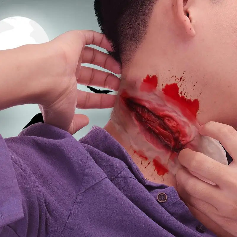 イベント・ハロウィングッズ|仮装用フェイク傷跡風小道具