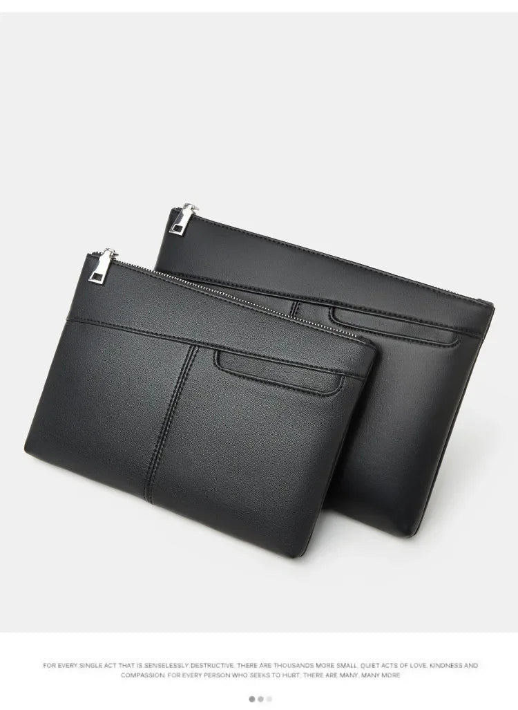 |イベント・ノベルティ用品 | ソフトPUレザークラッチバッグ | S/Lサイズ