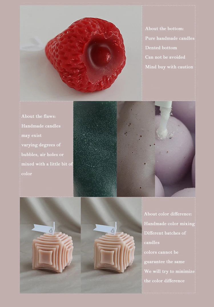 ハート型香り付きキャンドル バレンタインギフト