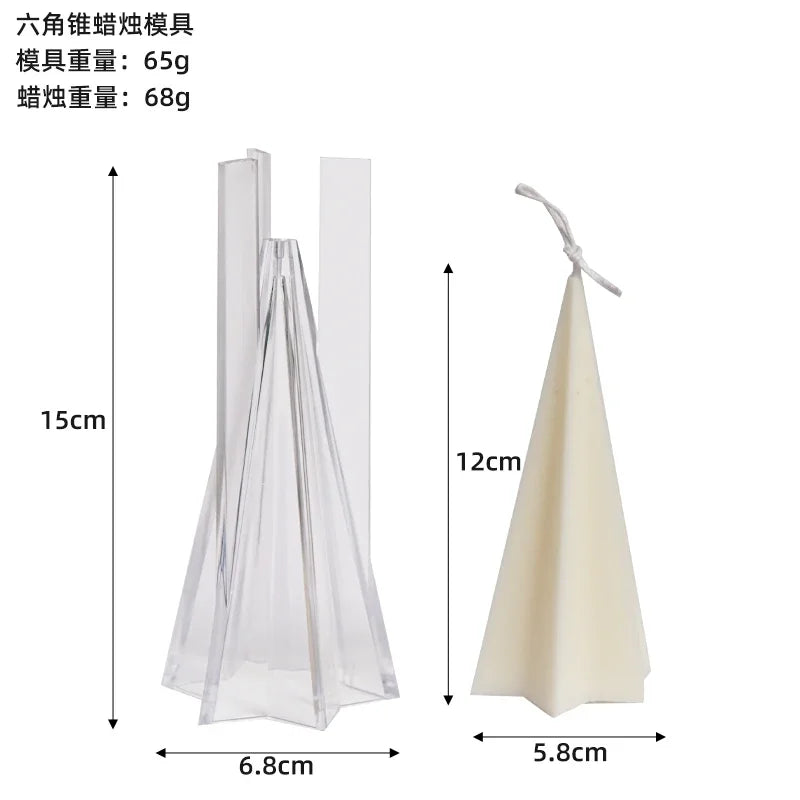 クラフト・DIY用|ハンドメイドキャンドル用 円錐型