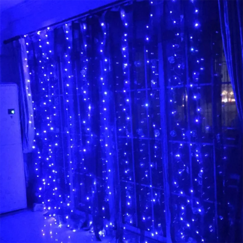 カーテンライト|イベント・クリスマス装飾|防水クリスマスカーテンライトUSB接続(幅3M/4M/6M)