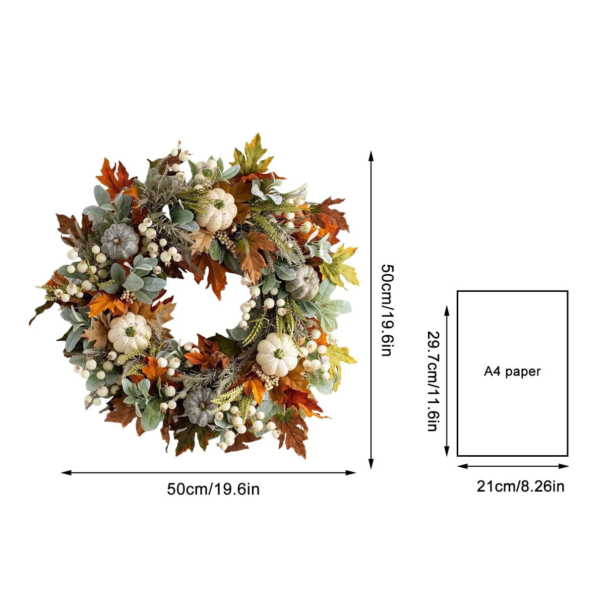 クリスマスリース|飾りリース30CM・35CM・40CM・50CM