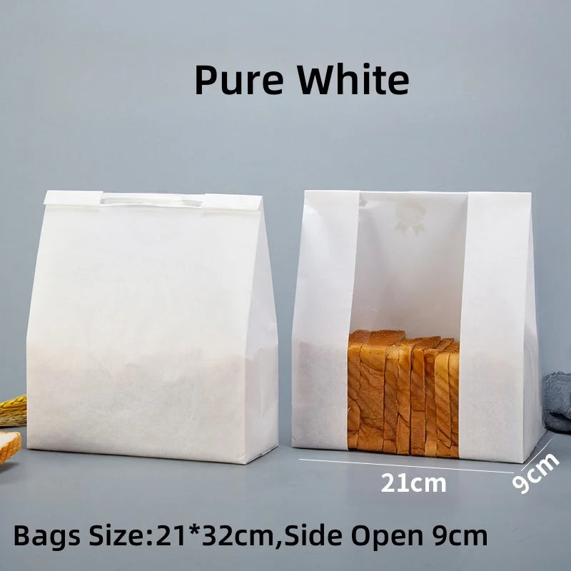 |ノベルティ用品 | 透明窓付きクラフトバッグ 50枚入