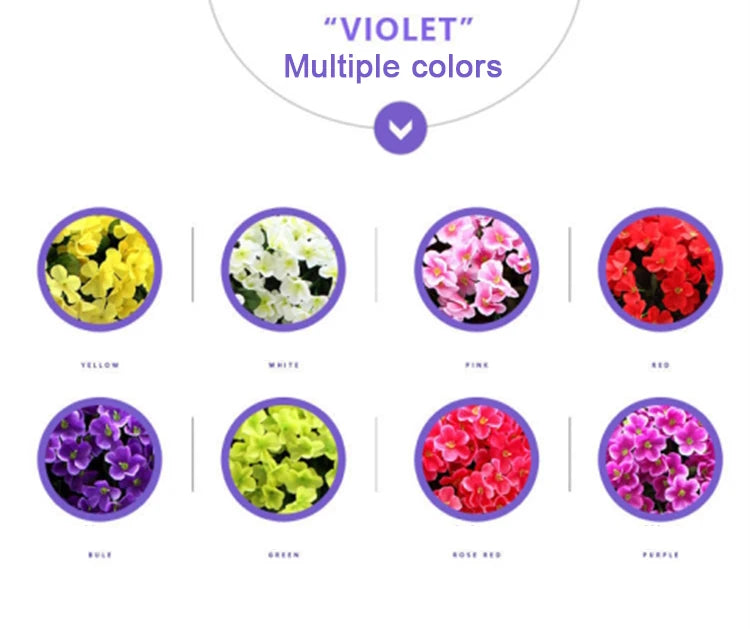 人工バイオレット 吊り下げフェイクフラワー