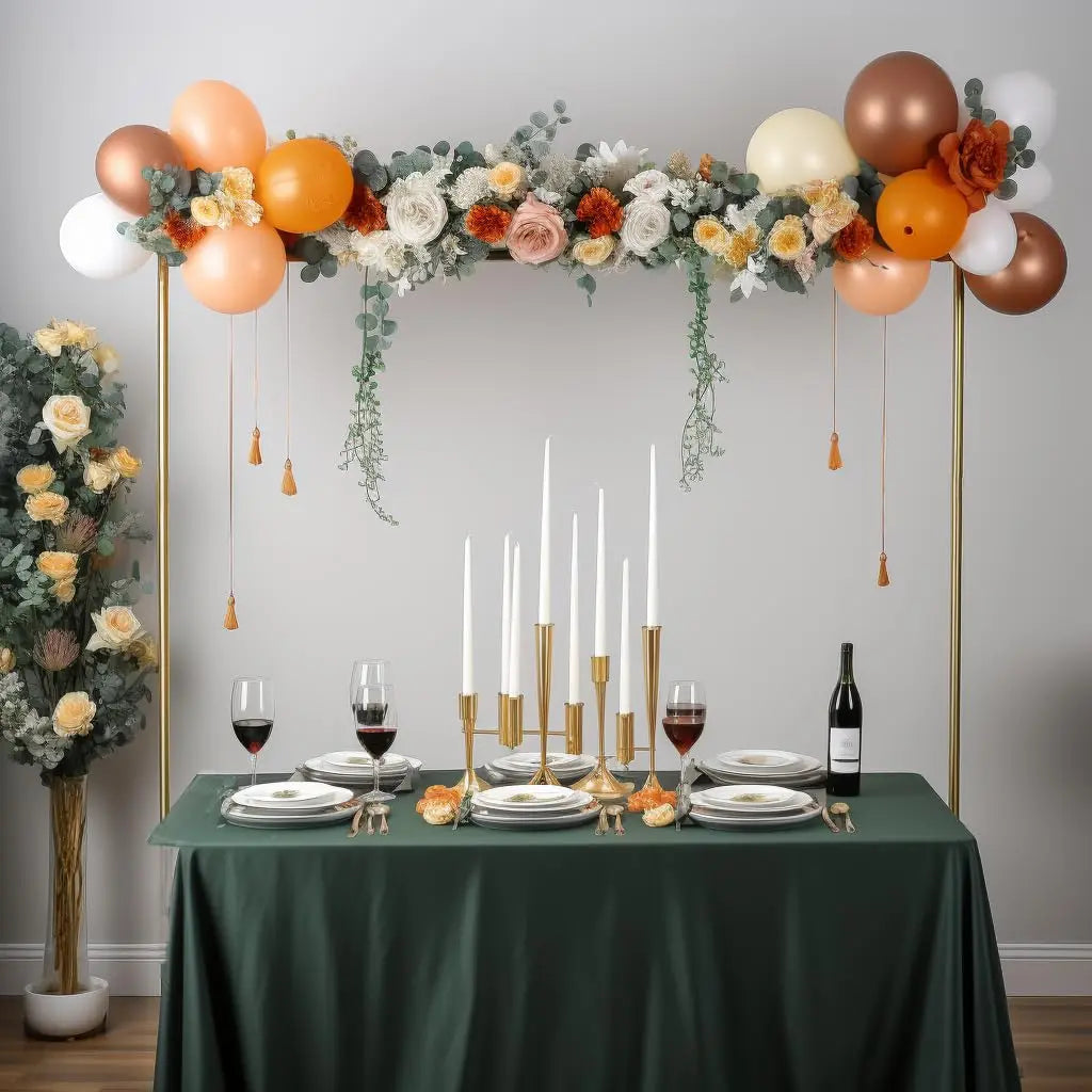 イベント・パーティー装飾 卓上用デコレーションスタンド サイズ調節可能