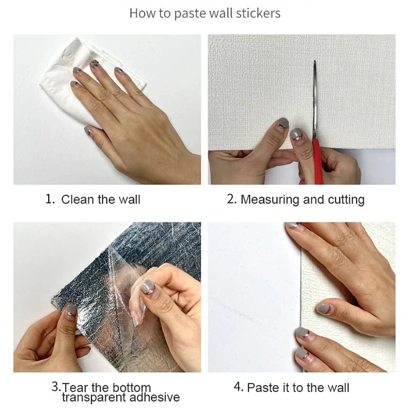 壁面装飾 インテリア用壁紙風カラーシート 50c幅 長さ2.8M 断熱・防湿機能