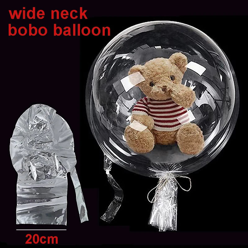 イベント・バルーン装飾|透明バルーンデコレーションセット