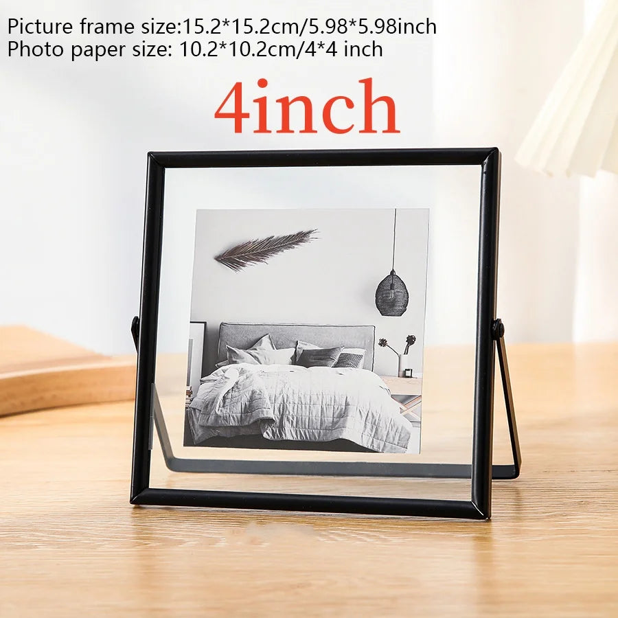 結婚式・インテリア装飾|透明アクリルフォトフレーム 4/6インチ