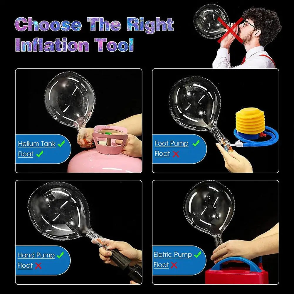 イベント・バルーン装飾 | LEDライトアップバルーンセット  | 12個